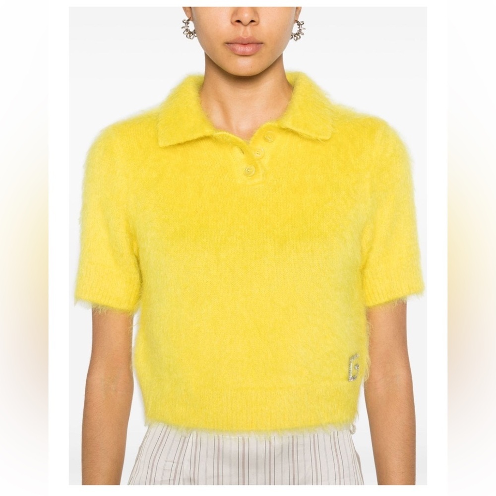 Gucci Yellow Mohair Sweater